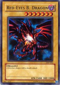Red-Eyes B. Dragon (JMP-002) - Shonen Jump Magazine Promos YuGiOh trading card