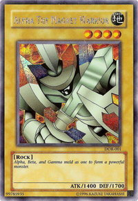 Alpha the Magnet Warrior - Duelist of the Roses (DOR) #DOR-001 - Secret Rare YuGiOh Trading Card