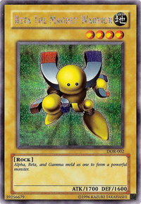 Beta the Magnet Warrior - Duelist of the Roses (DOR) #DOR-002 - Secret Rare YuGiOh Trading Card