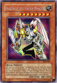 Valkyrion the Magna Warrior - Stairway to the Destined Duel (SDD) #SDD-001 - Secret Rare YuGiOh Trading Card