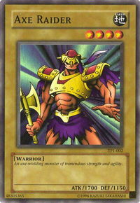 Axe Raider - Tournament Pack 1 (TP1) #TP1-002 - Super Rare YuGiOh Trading Card