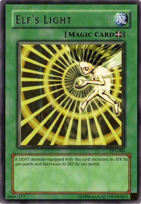 Elf's Light - Tournament Pack 1 YuGiOh trading card