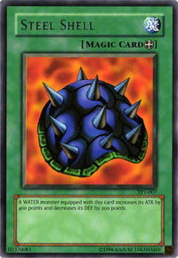 Steel Shell - Tournament Pack 1 (TP1) #TP1-007 - Rare YuGiOh Trading Card