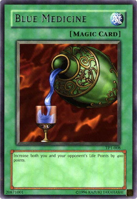 Blue Medicine - Tournament Pack 1 YuGiOh trading card