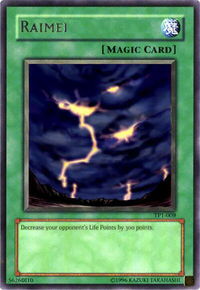 Raimei - Tournament Pack 1 (TP1) #TP1-009 - Rare YuGiOh Trading Card