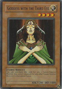 Goddess with the Third Eye - Tournament Pack 1 (TP1) #TP1-013 - Rare YuGiOh Trading Card