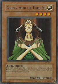 Goddess with the Third Eye - Tournament Pack 1 (TP1) #TP1-013 - Rare YuGiOh Trading Card