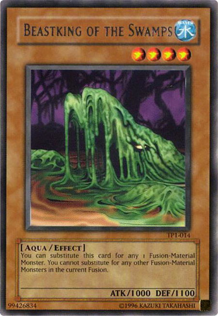 Beastking of the Swamps - Tournament Pack 1 YuGiOh trading card