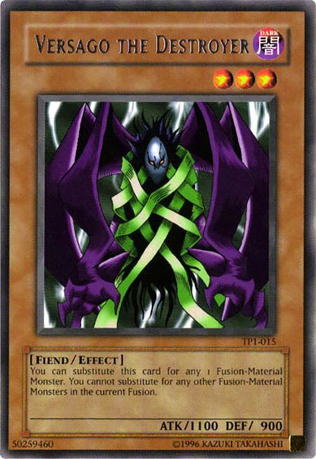 Versago the Destroyer - Tournament Pack 1 YuGiOh trading card