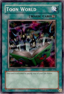 Toon World - Magic Ruler (MRL-EN) #MRL-076 - Super Rare YuGiOh Trading Card