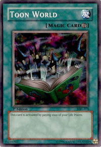 Toon World - Magic Ruler (MRL-EN) #MRL-076 - Super Rare YuGiOh Trading Card