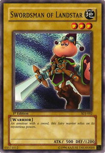 Swordsman of Landstar - Starter Deck: Joey (SDJ) #SDJ-002 - Common / Short Print YuGiOh Trading Card