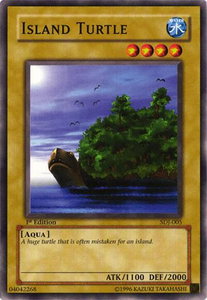 Island Turtle - Starter Deck: Joey (SDJ) #SDJ-005 - Common / Short Print YuGiOh Trading Card