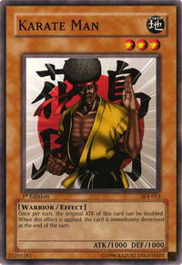Karate Man - Starter Deck: Joey (SDJ) #SDJ-013 - Common / Short Print YuGiOh Trading Card