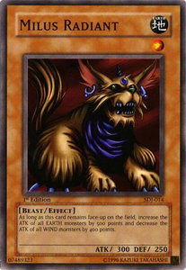 Milus Radiant - Starter Deck: Joey (SDJ) #SDJ-014 - Common / Short Print YuGiOh Trading Card