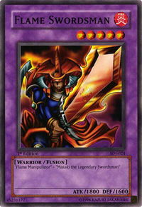 Flame Swordsman - Starter Deck: Joey (SDJ) #SDJ-024 - Common / Short Print YuGiOh Trading Card