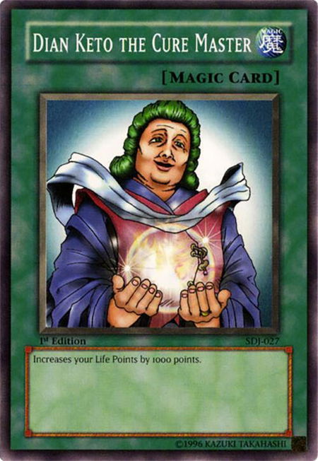 Dian Keto the Cure Master - Starter Deck: Joey YuGiOh trading card