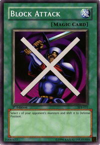 Block Attack - Starter Deck: Joey (SDJ) #SDJ-031 - Common / Short Print YuGiOh Trading Card