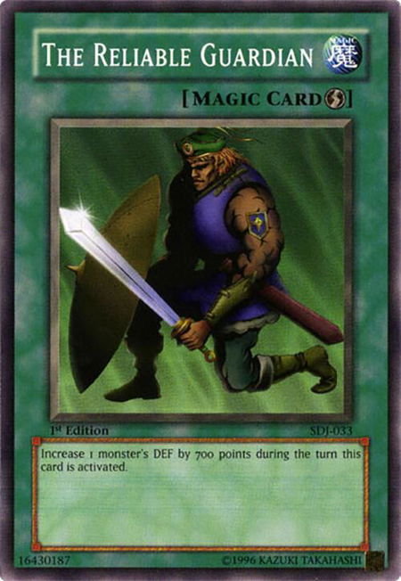 The Reliable Guardian - Starter Deck: Joey YuGiOh trading card