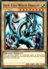 Blue-Eyes White Dragon - Legendary Duelists: Season 2 (LDS2) #LDS2-EN001 - Ultra Rare YuGiOh Trading Card