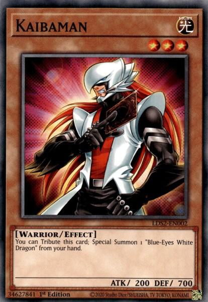 Kaibaman trading card from Legendary Duelists: Season 2 Kaibaman - Legendary Duelists: Season 2 YuGiOh trading card