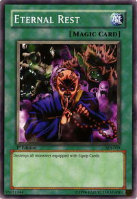 Eternal Rest - Starter Deck: Joey (SDJ) #SDJ-039 - Common / Short Print YuGiOh Trading Card