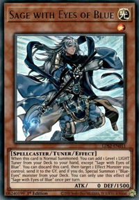 Sage with Eyes of Blue - Legendary Duelists: Season 2 (LDS2) #LDS2-EN011 - Ultra Rare YuGiOh Trading Card