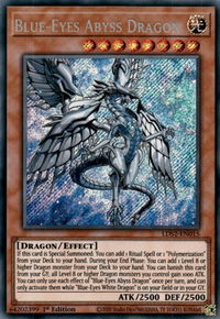 Blue-Eyes Abyss Dragon - Legendary Duelists: Season 2 (LDS2) #LDS2-EN015 - Secret Rare YuGiOh Trading Card