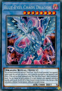 Blue-Eyes Chaos Dragon - Legendary Duelists: Season 2 (LDS2) #LDS2-EN017 - Secret Rare YuGiOh Trading Card