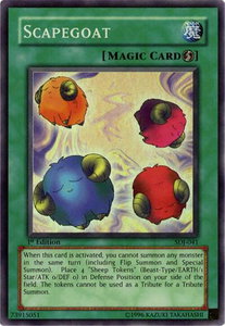 Scapegoat - Starter Deck: Joey (SDJ) #SDJ-041 - Super Rare YuGiOh Trading Card