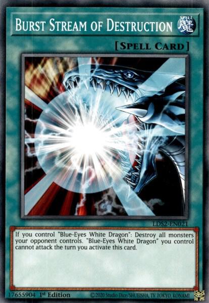 Burst Stream of Destruction - Legendary Duelists: Season 2 YuGiOh trading card