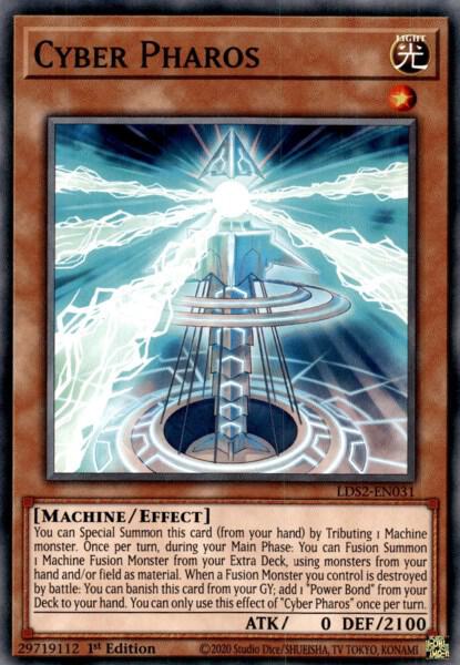 Cyber Pharos trading card from Legendary Duelists: Season 2 Cyber Pharos - Legendary Duelists: Season 2 YuGiOh trading card