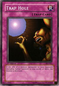 Trap Hole - Starter Deck: Joey (SDJ) #SDJ-043 - Common / Short Print YuGiOh Trading Card