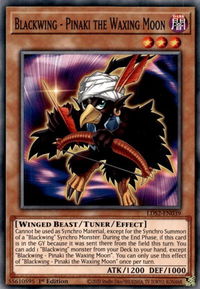 Blackwing - Pinaki the Waxing Moon - Legendary Duelists: Season 2 (LDS2) #LDS2-EN039 - Common / Short Print YuGiOh Trading Card