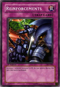 Reinforcements - Starter Deck: Joey (SDJ) #SDJ-044 - Common / Short Print YuGiOh Trading Card