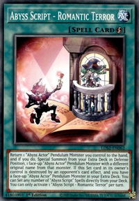 Abyss Script - Romantic Terror - Legendary Duelists: Season 2 (LDS2) #LDS2-EN062 - Common / Short Print YuGiOh Trading Card