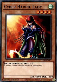 Cyber Harpie Lady - Legendary Duelists: Season 2 (LDS2) #LDS2-EN067 - Common / Short Print YuGiOh Trading Card