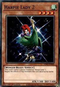 Harpie Lady 2 - Legendary Duelists: Season 2 (LDS2) #LDS2-EN069 - Common / Short Print YuGiOh Trading Card