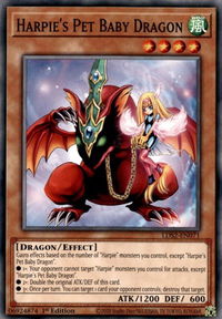 Harpie's Pet Baby Dragon - Legendary Duelists: Season 2 (LDS2) #LDS2-EN071 - Common / Short Print YuGiOh Trading Card