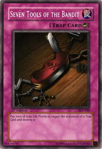 Seven Tools of the Bandit - Starter Deck: Joey (SDJ) #SDJ-048 - Common / Short Print YuGiOh Trading Card