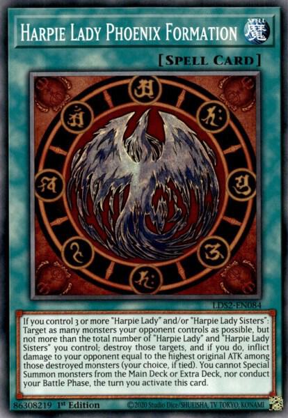 Harpie Lady Phoenix Formation - Legendary Duelists: Season 2 YuGiOh trading card