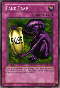 Fake Trap - Starter Deck: Joey (SDJ) #SDJ-049 - Common / Short Print YuGiOh Trading Card