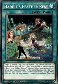 Harpie's Feather Rest - Legendary Duelists: Season 2 (LDS2) #LDS2-EN086 - Common / Short Print YuGiOh Trading Card