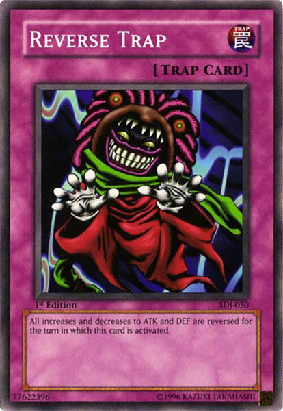 Reverse Trap trading card from Starter Deck: Joey Reverse Trap - Starter Deck: Joey YuGiOh trading card