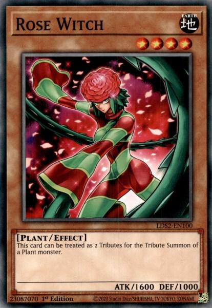 Rose Witch - Legendary Duelists: Season 2 YuGiOh trading card