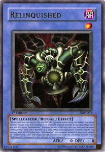Relinquished - Starter Deck: Pegasus (SDP) #SDP-001 - Ultra Rare YuGiOh Trading Card