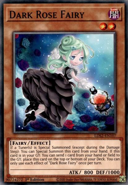 Dark Rose Fairy - Legendary Duelists: Season 2 YuGiOh trading card