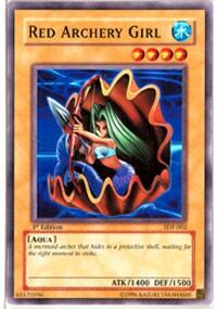 Red Archery Girl - Starter Deck: Pegasus (SDP) #SDP-002 - Common / Short Print YuGiOh Trading Card