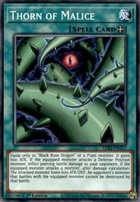 Thorn of Malice - Legendary Duelists: Season 2 (LDS2) #LDS2-EN117 - Common / Short Print YuGiOh Trading Card