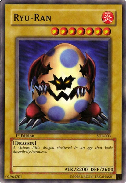 Ryu-Ran - Starter Deck: Pegasus YuGiOh trading card